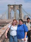 Kristin & Katie on Brooklyn Bridge