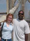 Mike & Katie on Brooklyn Bridge