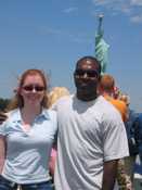 On the Statue of Liberty Ferry