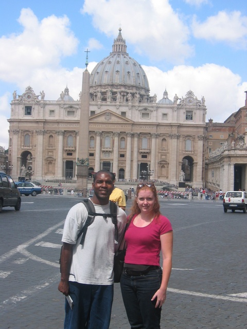 At the Vatican - St. Peter's Cathedral