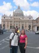 At the Vatican - St. Peter's Cathedral