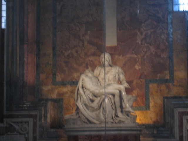 Pieta inside St. Peter's