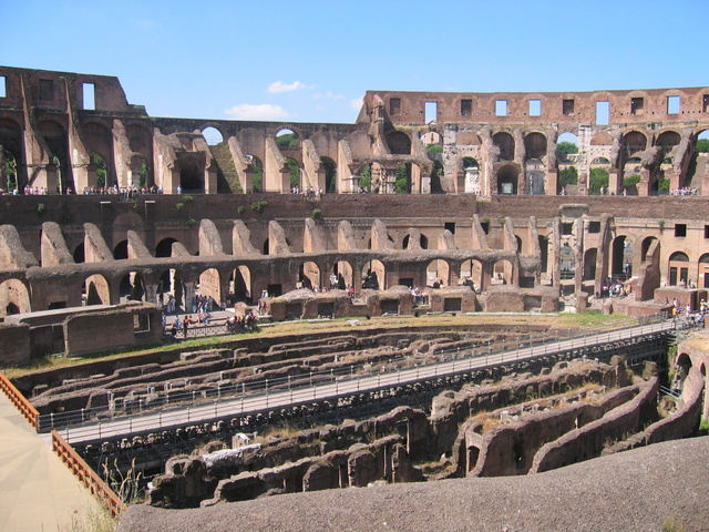 Inside Coloseum