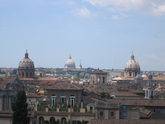 View of Rome from Capitolene Museum