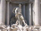 Trevi Fountain Statue