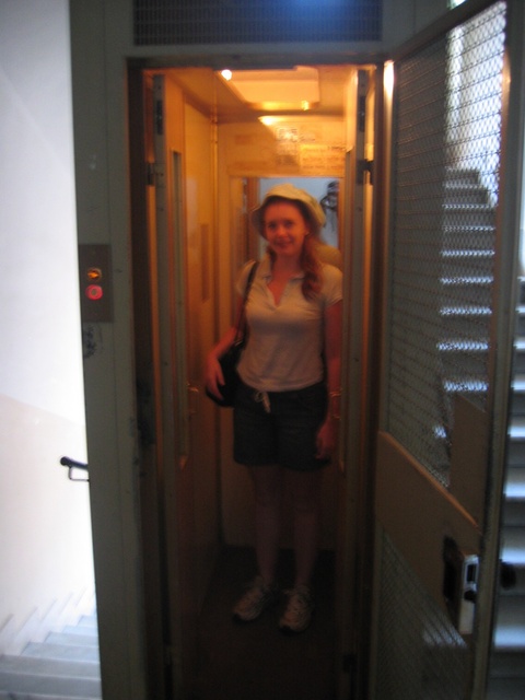 Katie in Elevator 2