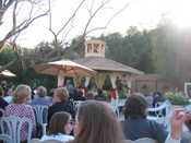 The wedding pavilion
