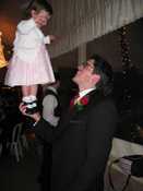 Eric stunting with his daughter, Taylor....too cute!