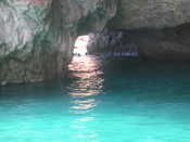 View from Boat 5 (green grotto)