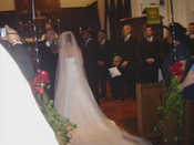 At the alter