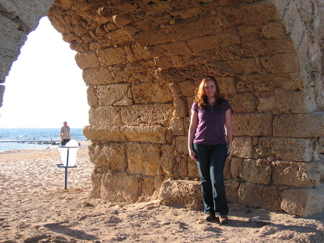 Me at the Aquaduct...looking tired!