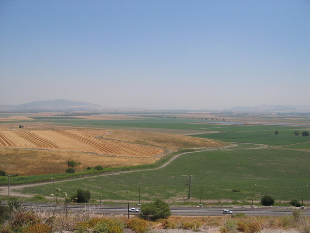 View of Armageddon Valley from Megiddo