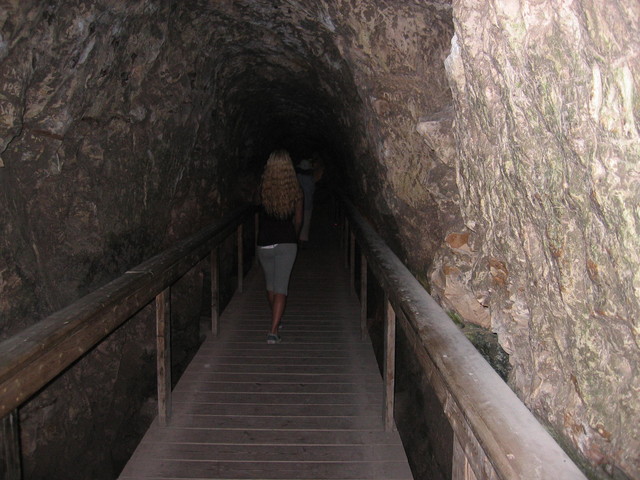 Tunnel to spring