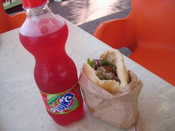 Lunch - Falafel & "Exotic" Fanta