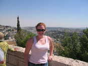 Me with view of Jerusalem