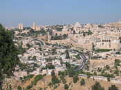 View of the City from Mt. of Olives