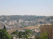 View from the Western Wall of the Temple Mount