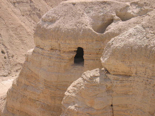 Cave where Dead Sea Scrolls were found