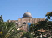 View of El-Aqsa Mosque from City of David