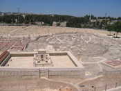 Model of Old Jerusalem w/ 2nd Temple Mount