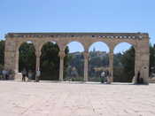 Arches on Temple Mount
