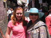 Me & Karen in the Muslim Quarter