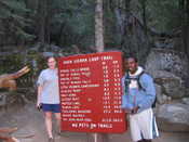 We did Half-Dome - 16.4 round trip, not counting the 2 miles we walked to and from the trailhead