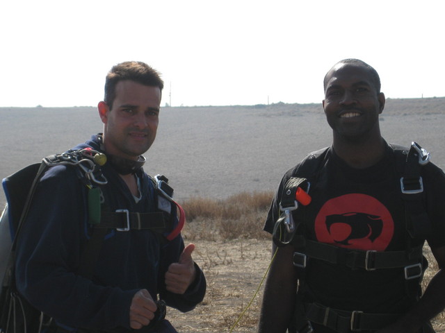 Mike & his instructor