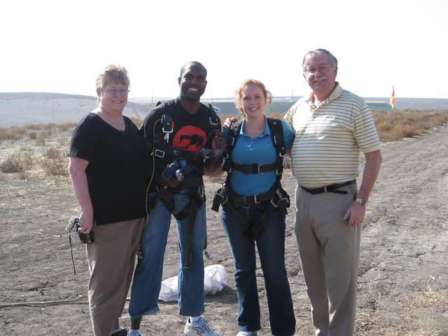 Us with Katie's dad & stepmom