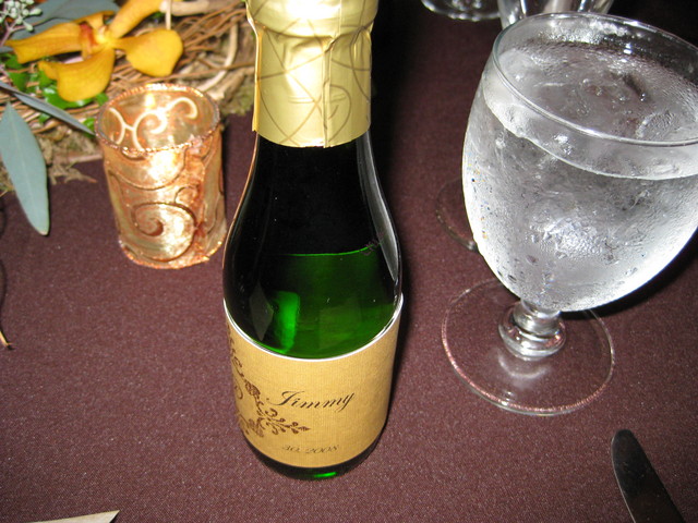 Champagne Favor