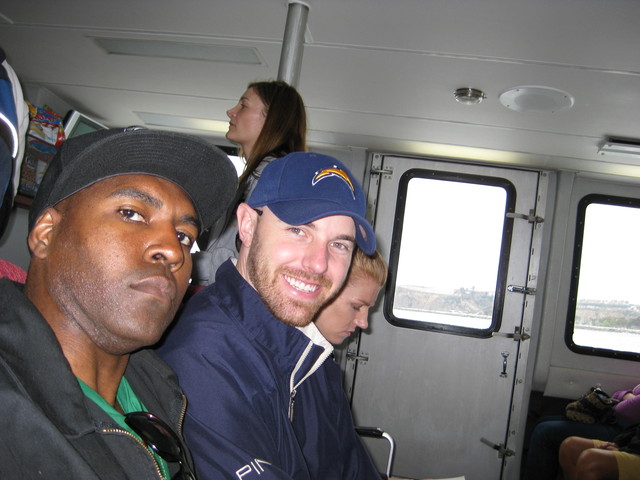 Mike & Kyle on Ferry