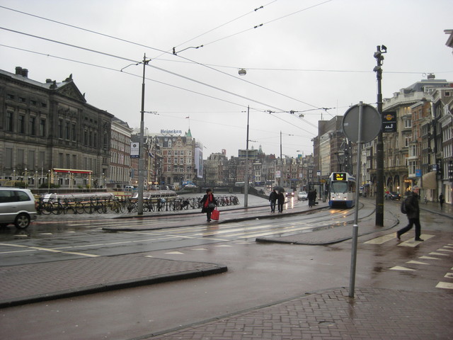 Heinekin Brewery in background