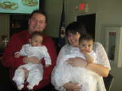 The kids & their Godparents, Sean & Kristin