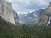 El Capitan & Half Dome at Tunnel Overlook