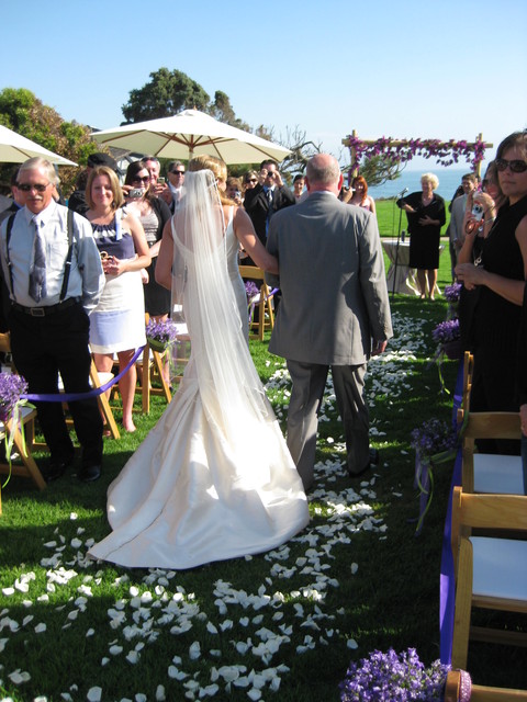 Heading down the aisle