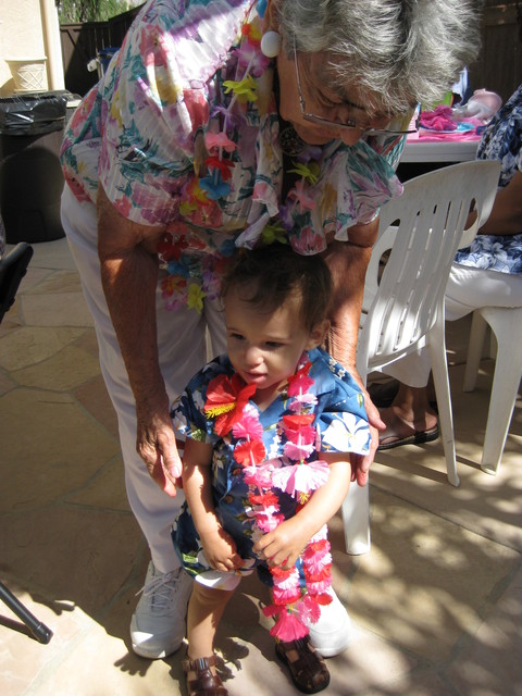 Preston & Great Grandma Irene