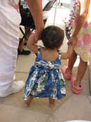 Jazzy's cute Hawaiian sun dress!