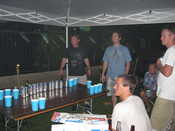 Beer pong - the Kwap brothers