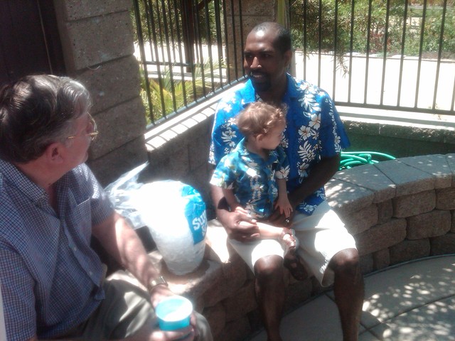 Mike, Preston & Grandpa Jerry