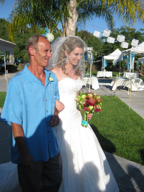 Samantha & her dad