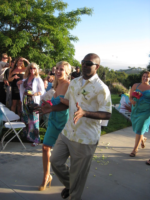 Dancing down the aisle