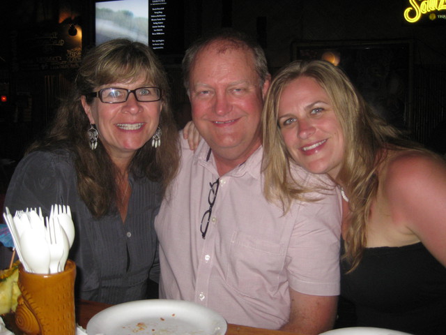 Rehearsal Dinner: Bonnie, Jim, Mallory