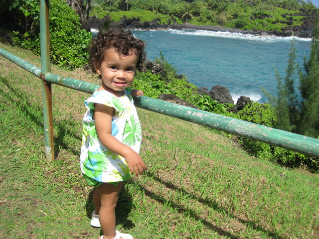 Road to Hana: Checking out the ocean