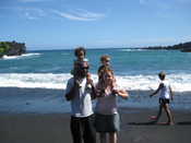 Road to Hana: Waianapanapa Black Sand Beach