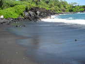 Road to Hana: Waianapanapa Black Sand Beach