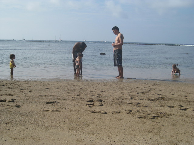 Baby Beach: Mike & kids