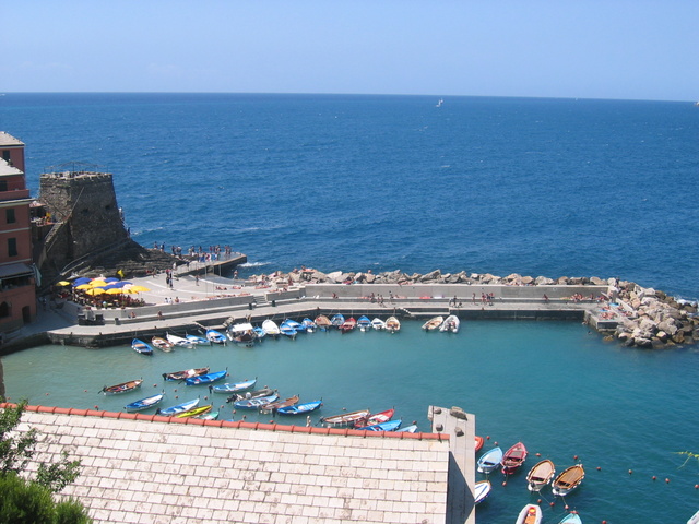 Vernazza marina