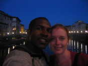 Us on the Ponte Vecchio