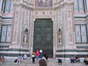 Front doors of the Duomo