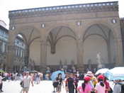 Piazza della Signoria - we hung out here a lot